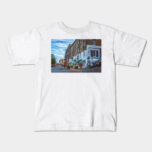 River Street Savannah Georgia Kids T-Shirt